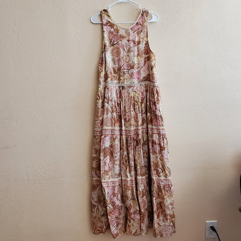 Spell & The Gypsy Collective Maxi Sundress Cream - Picture 9 of 16